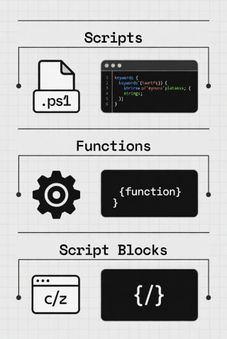 PowerShell Scripts, Functions, and Script Blocks Guide