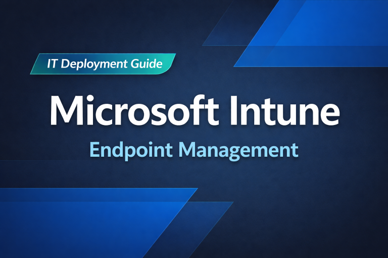 Microsoft Intune Endpoint Management: A Real Deployment